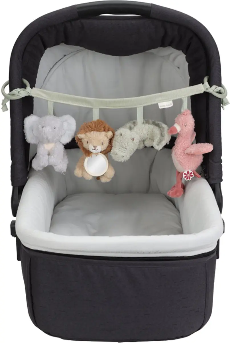 Little Dutch Safari Friends Wagenspanner - Groen