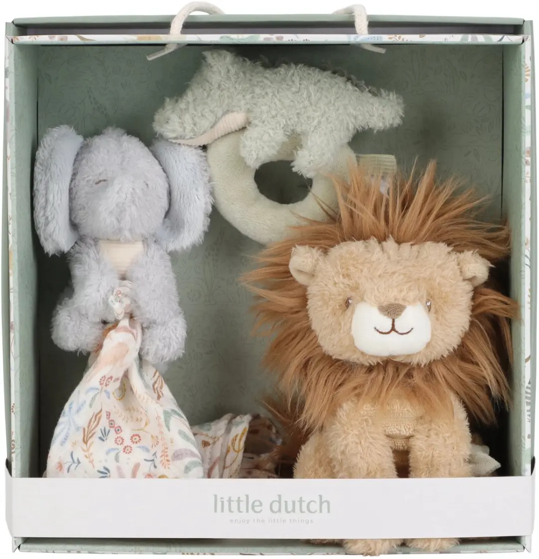 Little Dutch Safari Friends Giftset - Multicolor - afbeelding 4 van 6