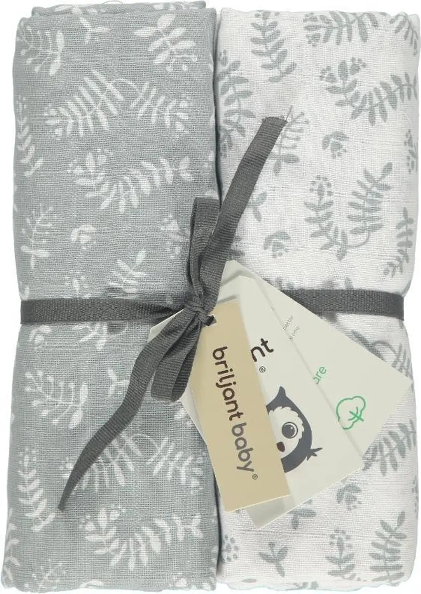 Briljant Baby Inbakerdoek Swaddle Hydrofiel 120 x 120