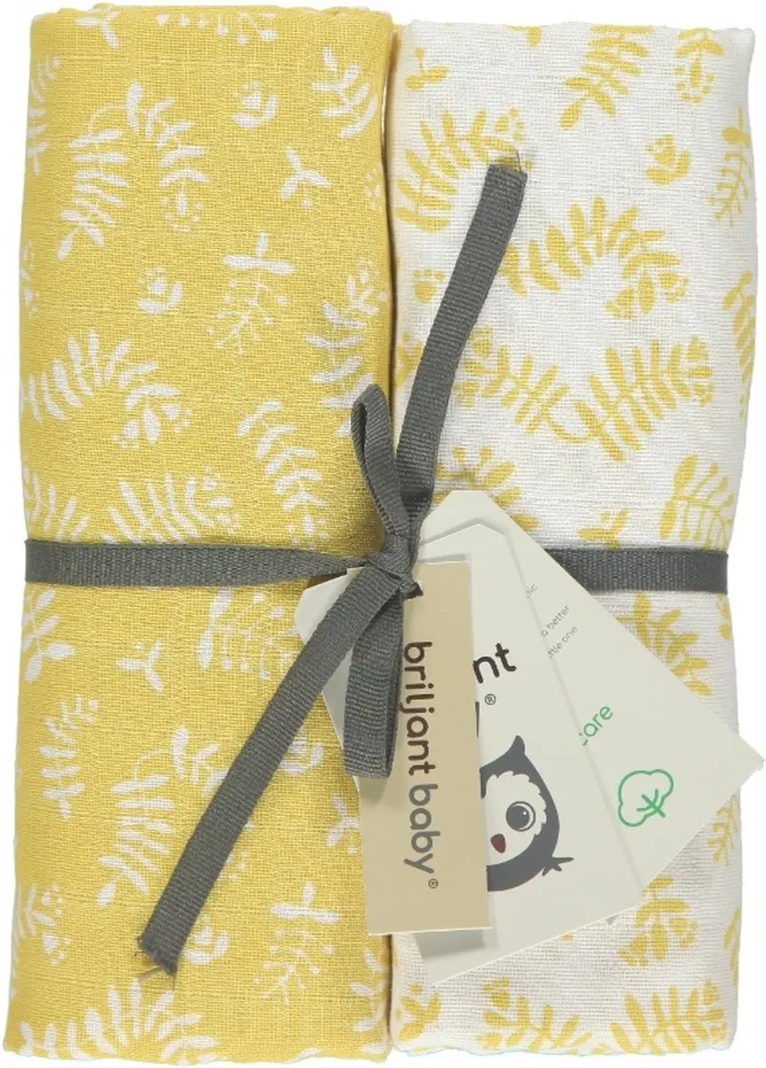 Briljant Baby Inbakerdoek Swaddle Hydrofiel 120 x 120