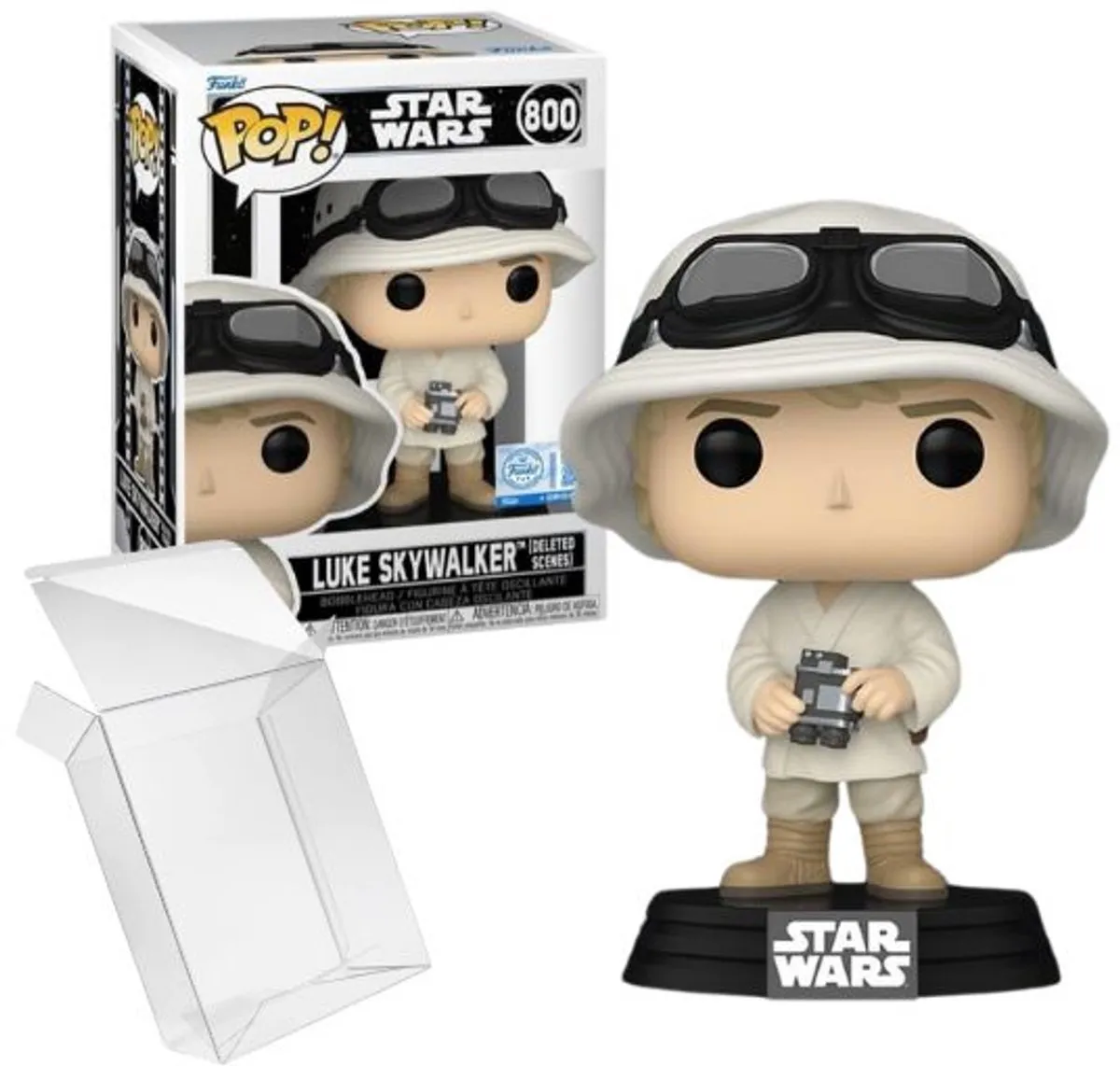 Funko Pop! Star Wars Luke Skywalker #807 [Deleted Scenes] - Speciale Editie