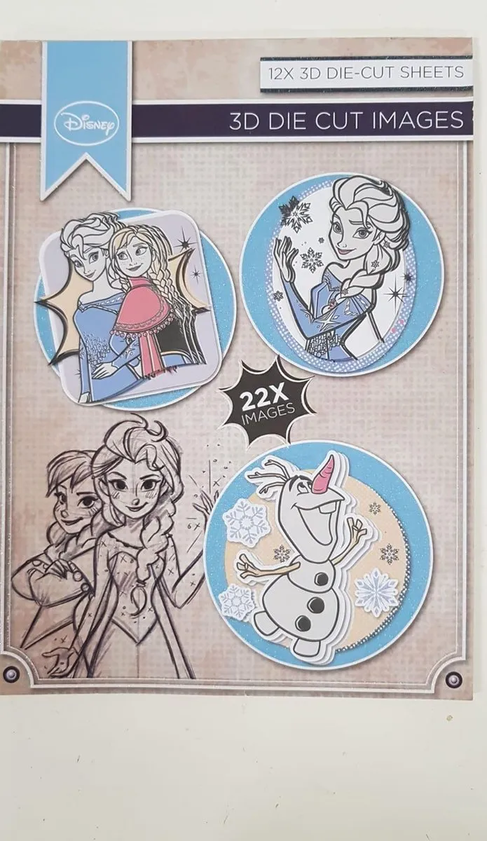 Disney Frozen 3D Stansblok
