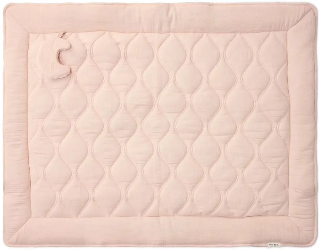 Little Dutch Boxkleed Essentials Roze 80x100cm - afbeelding 2 van 6