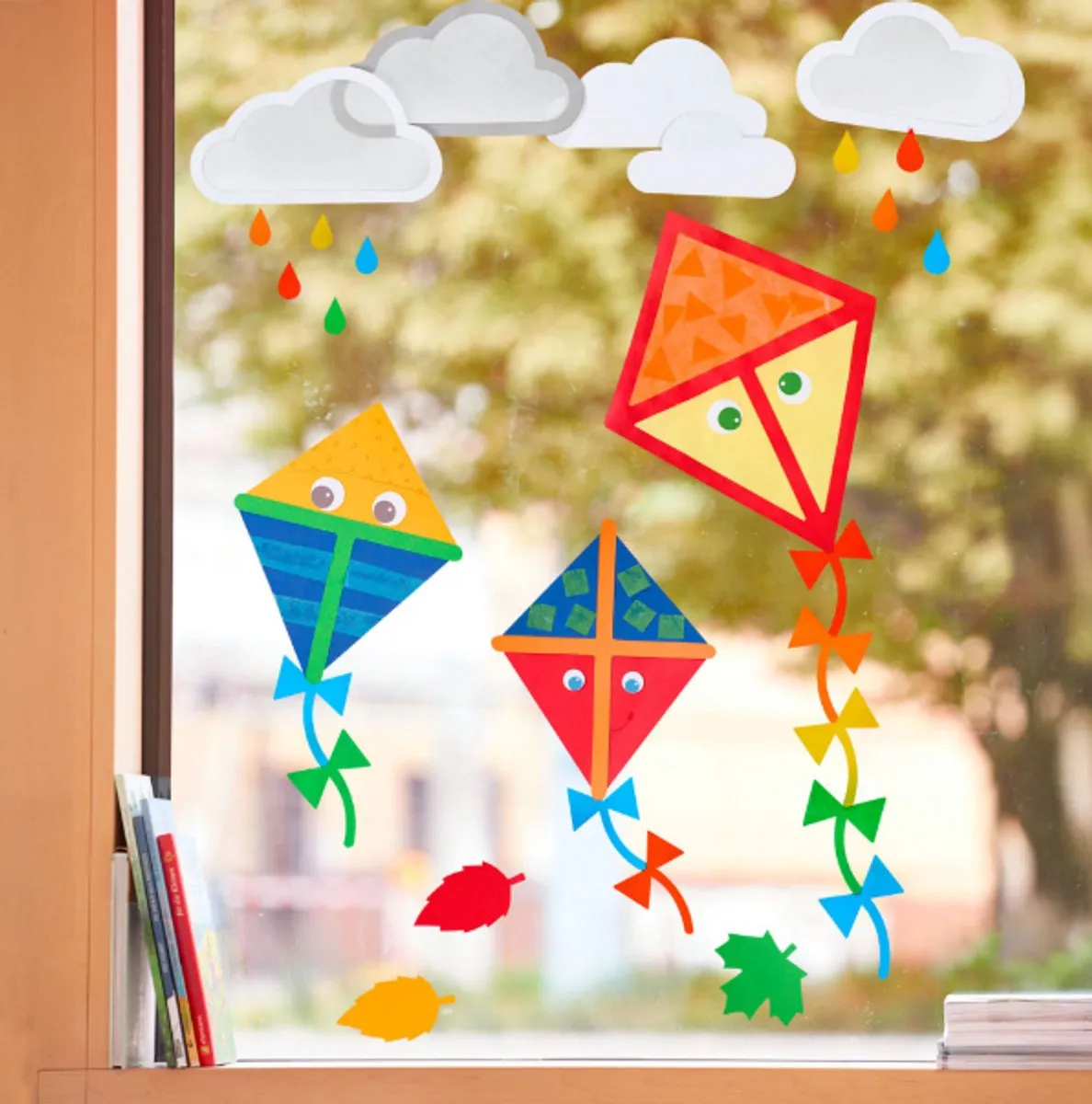 Haba Knutselpakket Raamdecoratie Vliegers - 9 Stuks Multi