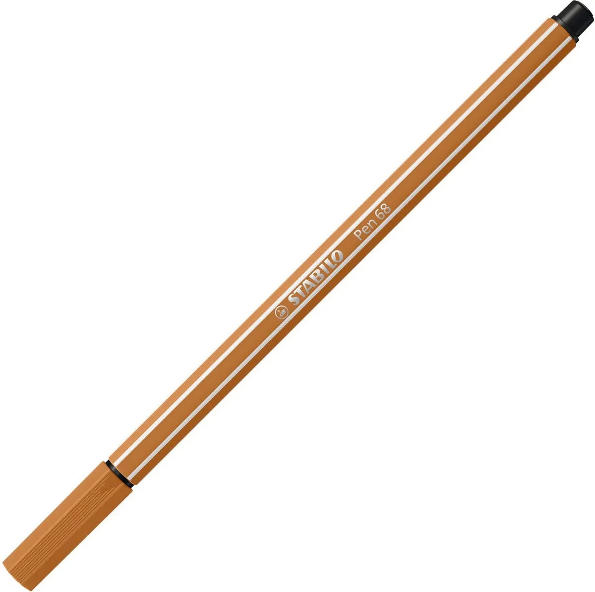 STABILO Pen 68 Viltstift Donker Oker