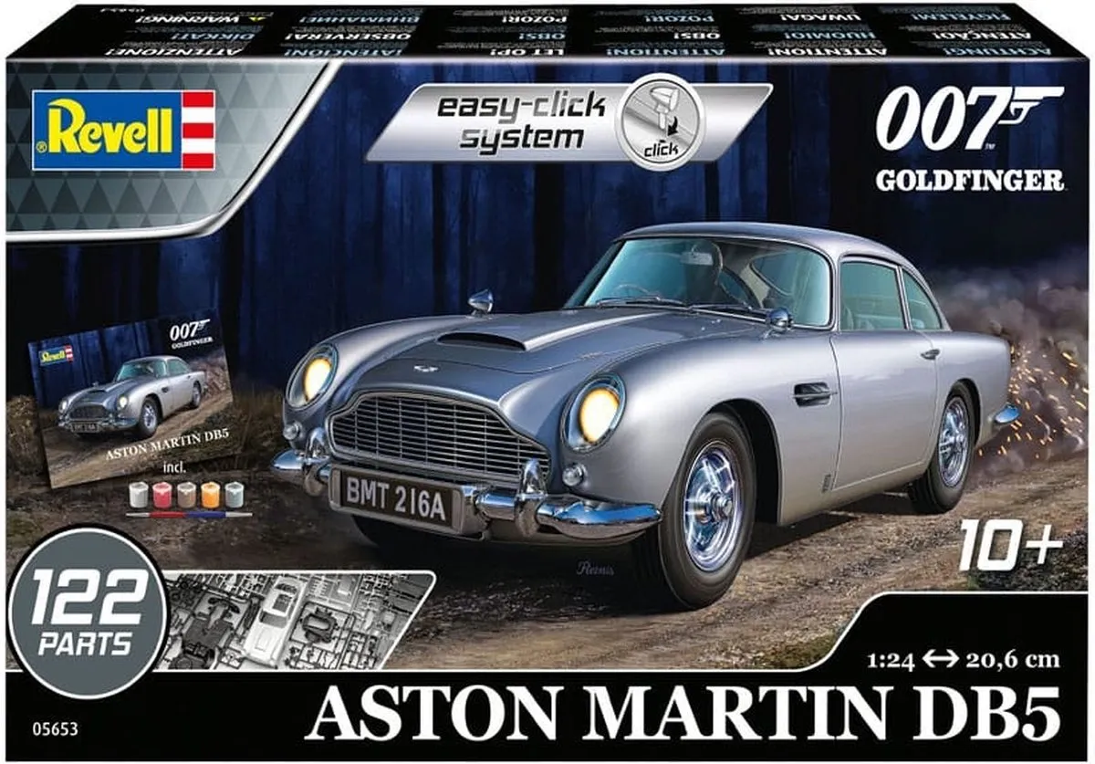 Revell 05653 Aston Martin DB5 Modelbouwpakket - 1:24 - Multi
