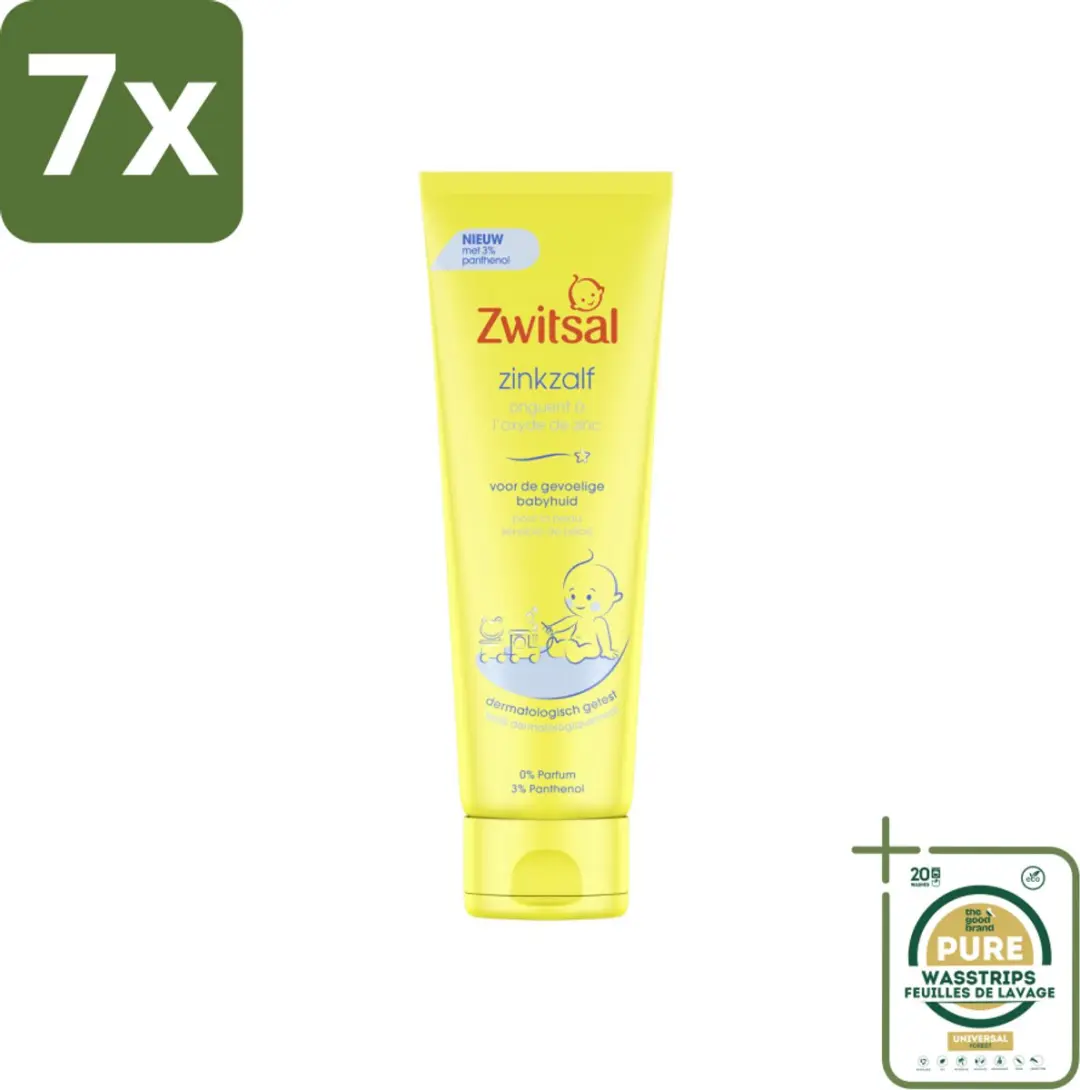 7 x Zwitsal 0% Parfum