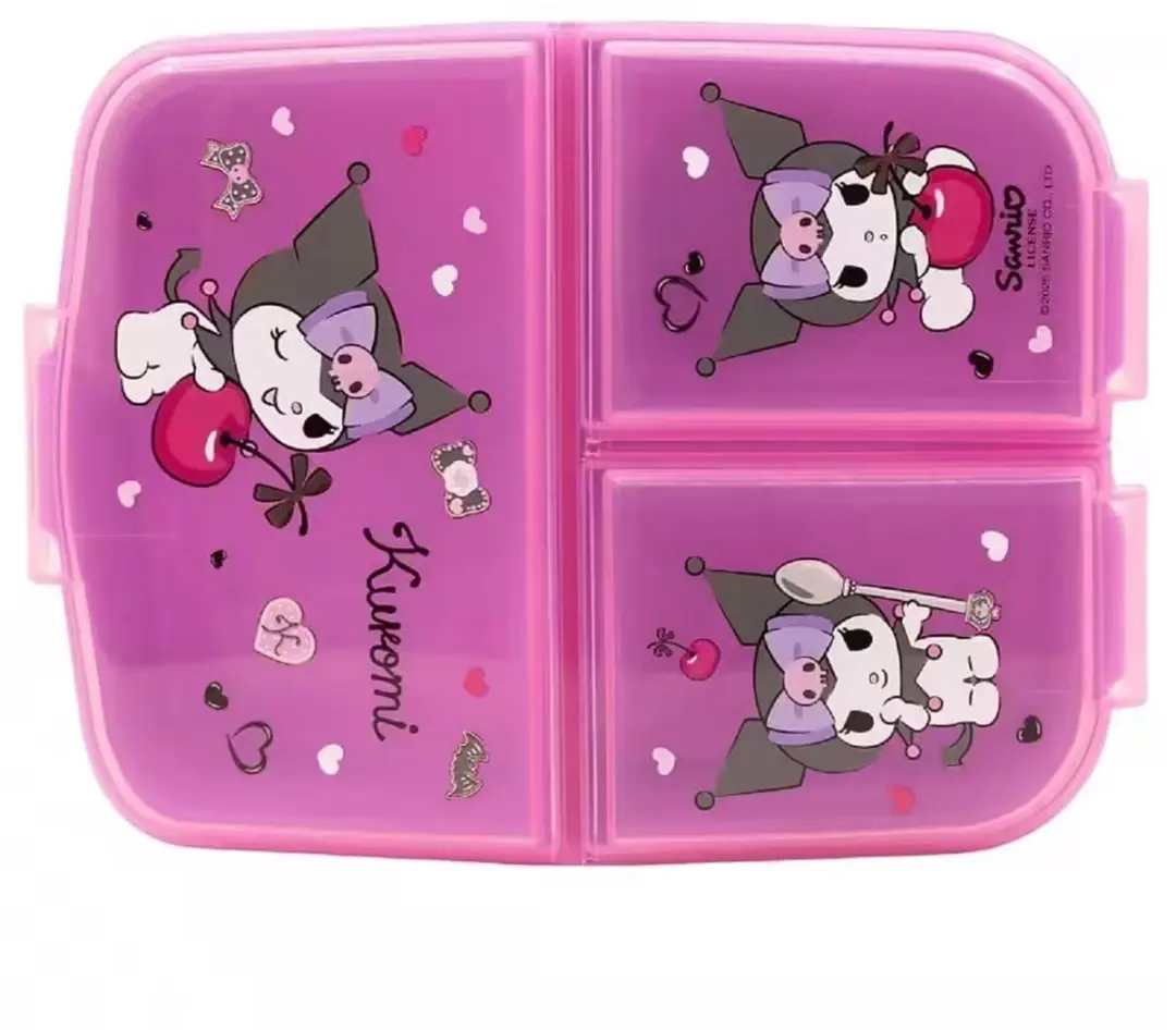 Kuromi Lunchbox Roze - afbeelding 3 van 3