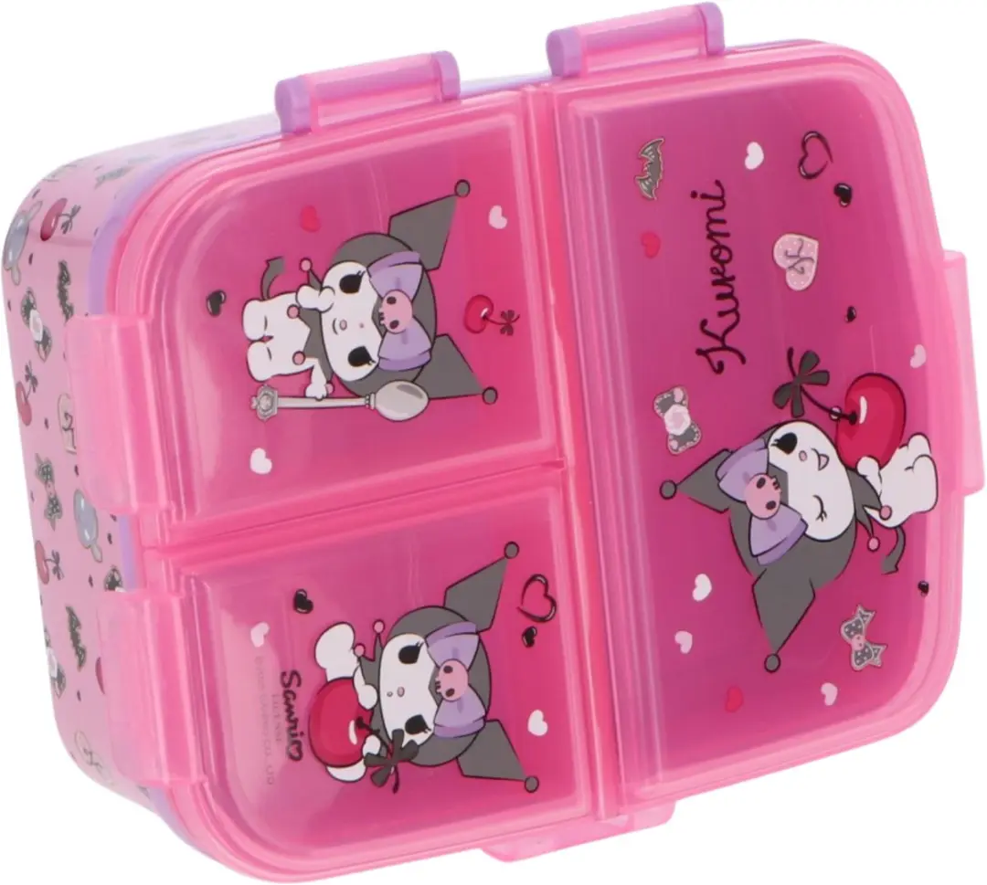 Kuromi Lunchbox Roze - afbeelding 2 van 3
