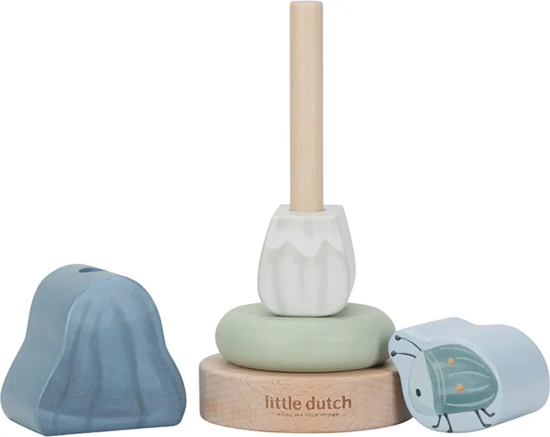 Little Dutch Forest Friends Hout Cadeauset - Blauw