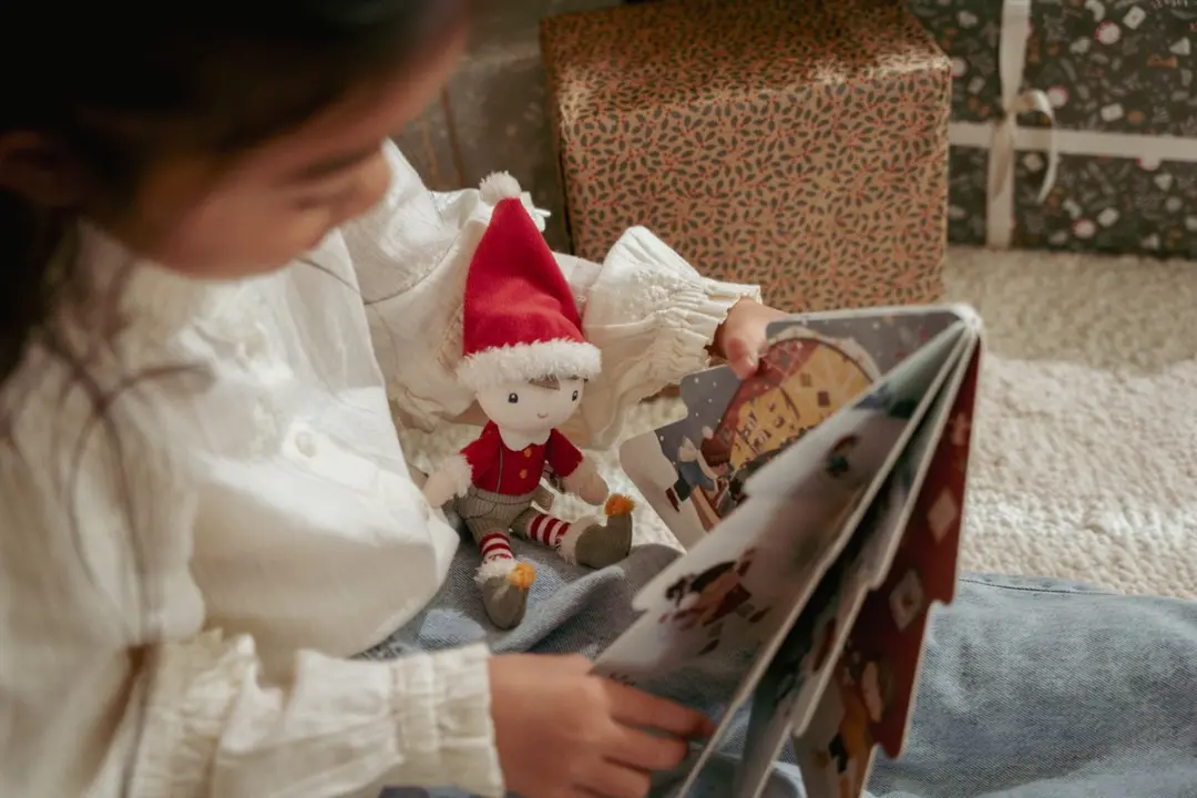 Little Dutch Cadeauset Bijna Kerst Boek & Knuffel - Multi - afbeelding 5 van 6