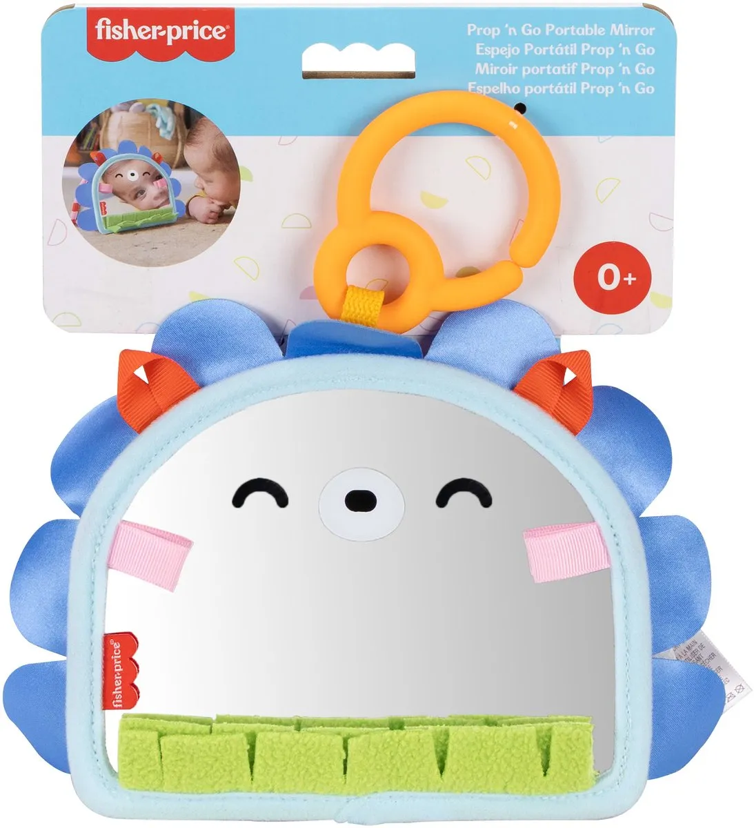 Fisher Price Prop 'n Go Draagbare Spiegel - Multicolor