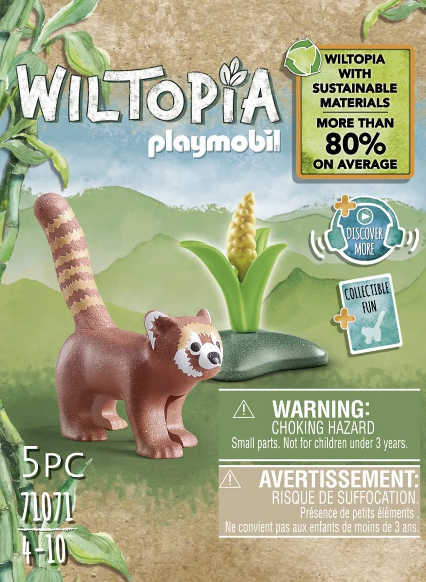 Playmobil Wiltopia Rode Panda 71071 - Multicolor