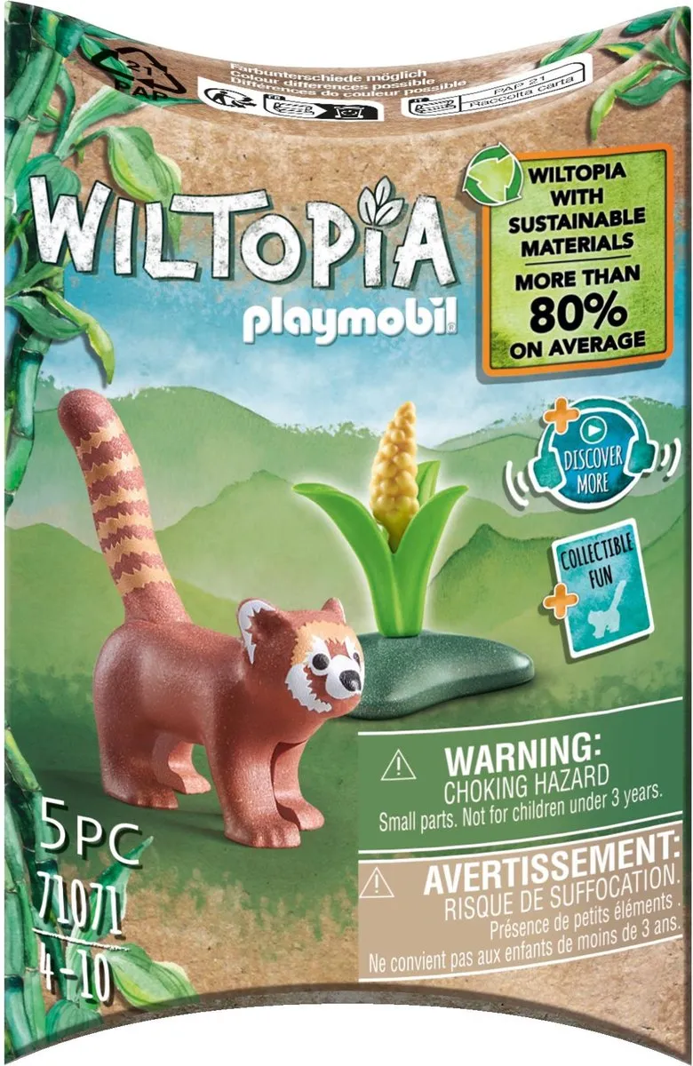 Playmobil Wiltopia Rode Panda 71071
