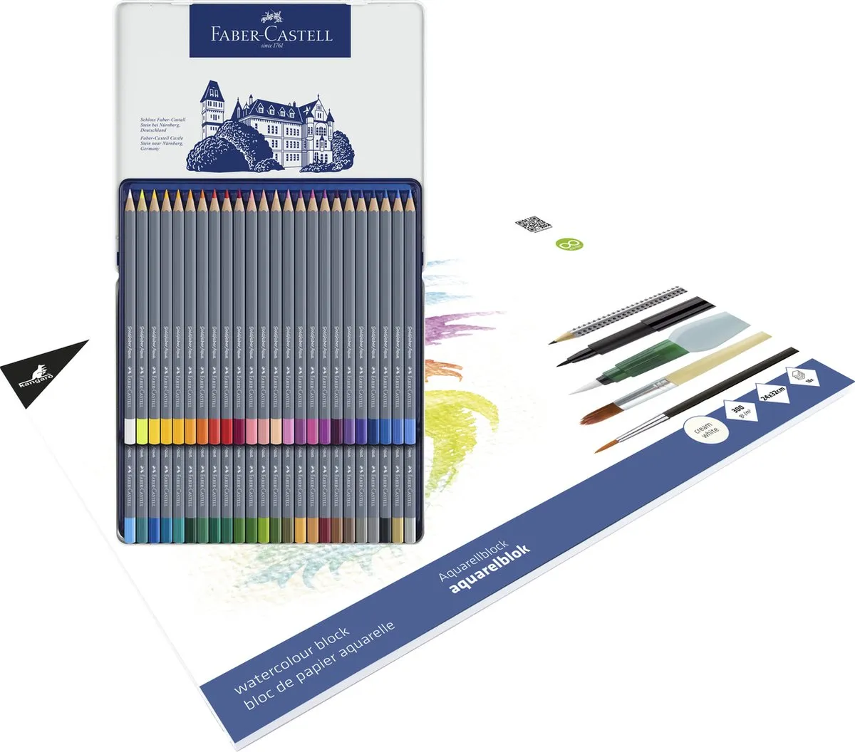Faber-Castell Goldfaber Aquarelpotloden 48 Stuks