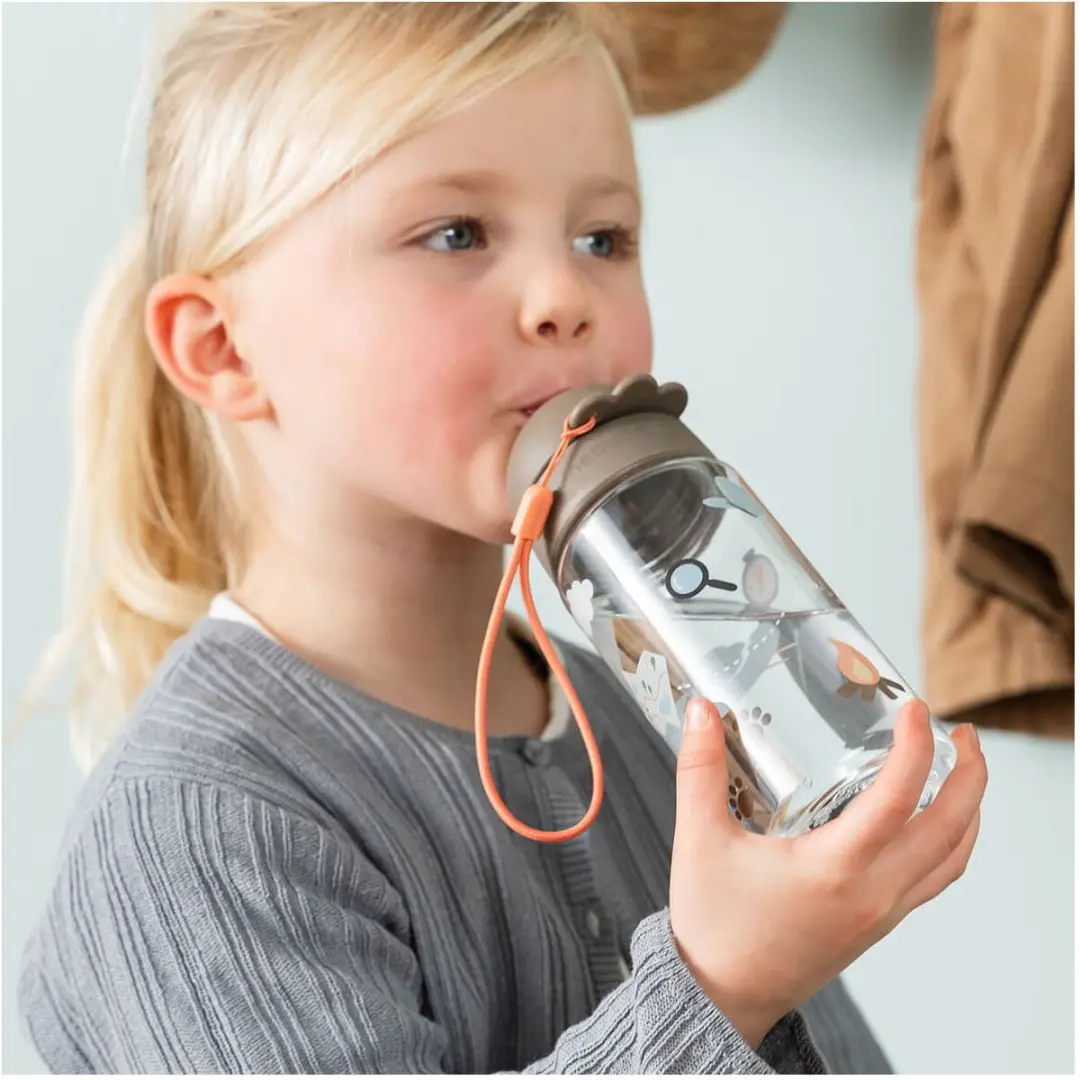 Done By Deer Tiny Trails Drinkfles 350ml - Beige - afbeelding 3 van 5