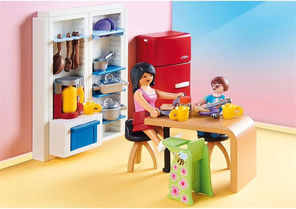 Playmobil Leefkeuken 70206 - Multicolor