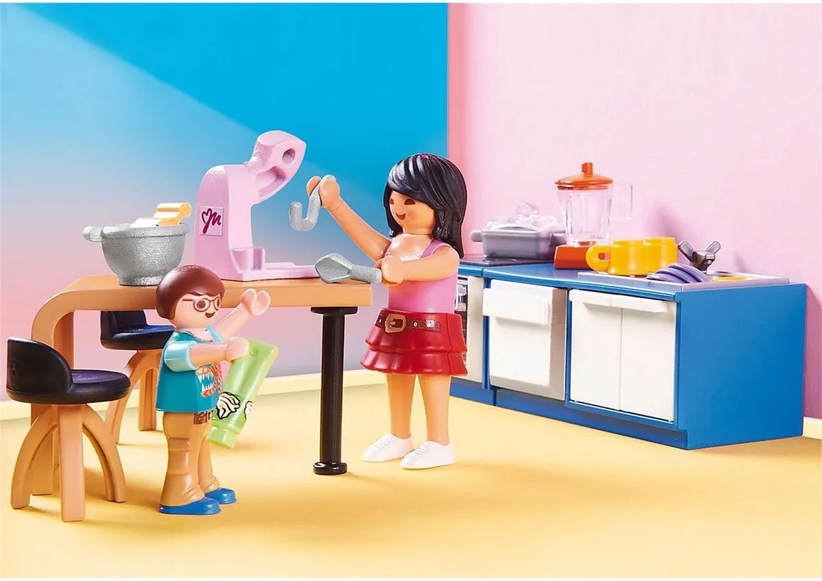 Playmobil Leefkeuken 70206 - Multicolor