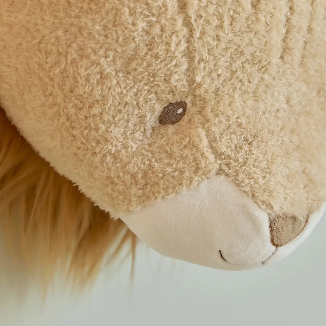 Little Dutch Safari Friends Dierenhoofd Leeuw - Beige/Bruin - afbeelding 5 van 5