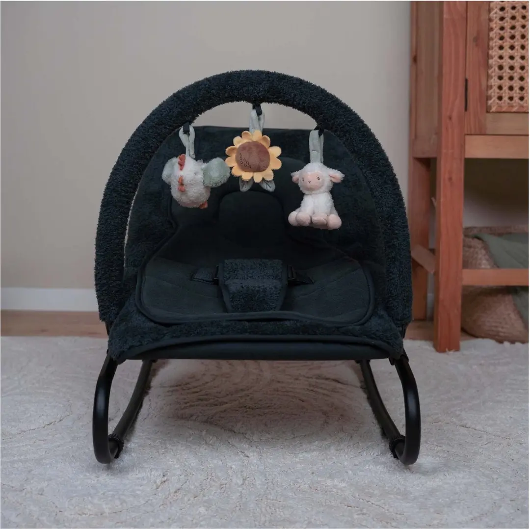 Little Dutch Teddy Wipstoel - Grijs