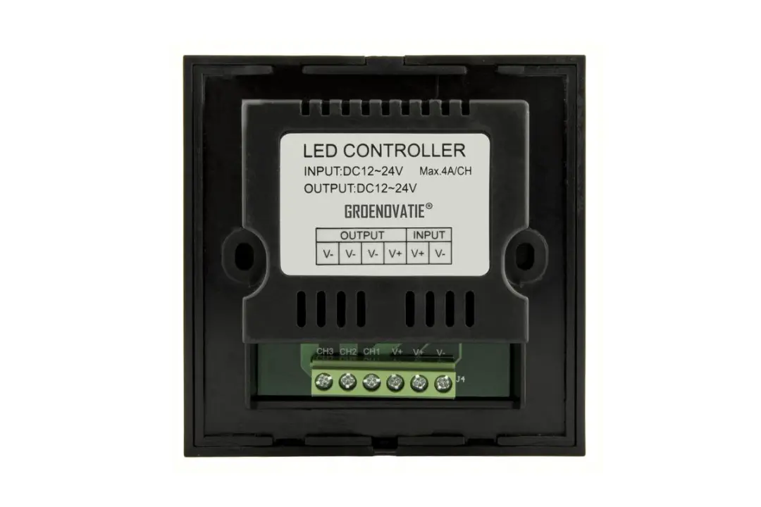 Groenovatie LED Touch Dimmer 12V-24V 96W - Zwart