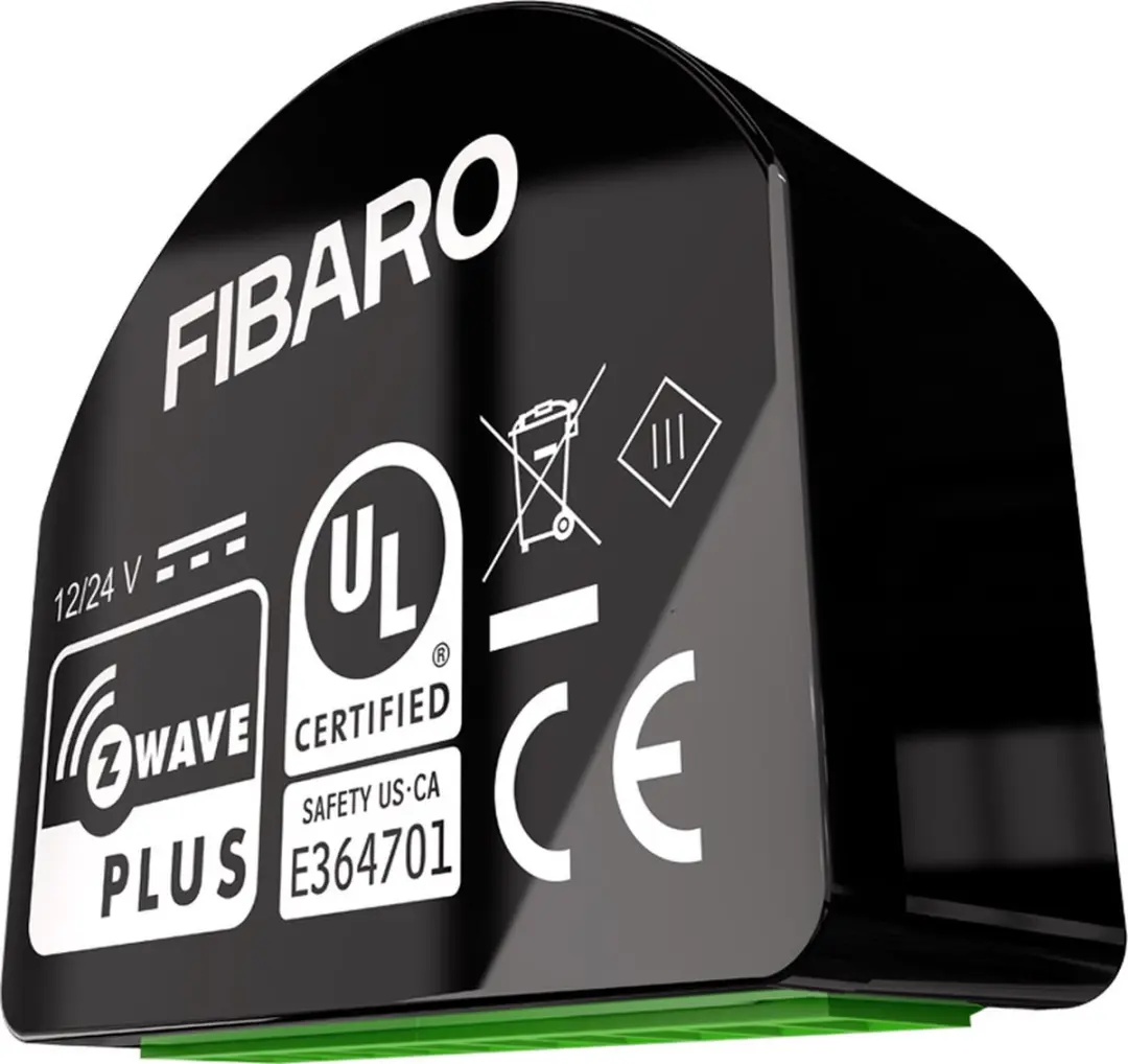 Fibaro RGBW Controller 2 Z-Wave LED Strip Controller - 288W - Zwart - afbeelding 2 van 6