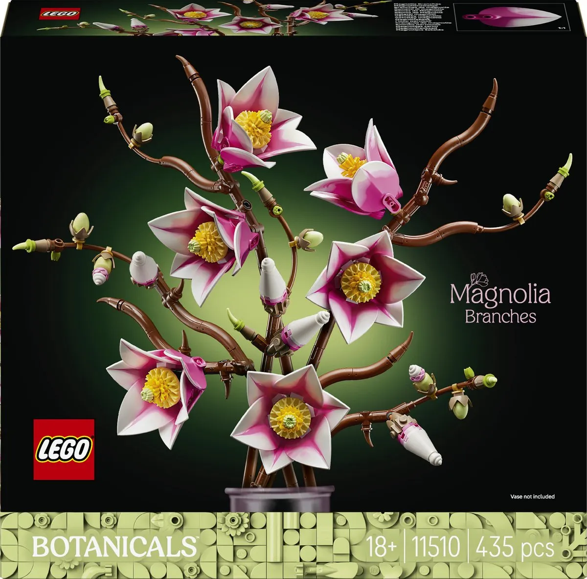 LEGO Botanicals Magnoliatakken 11510 - 435 Stukken
