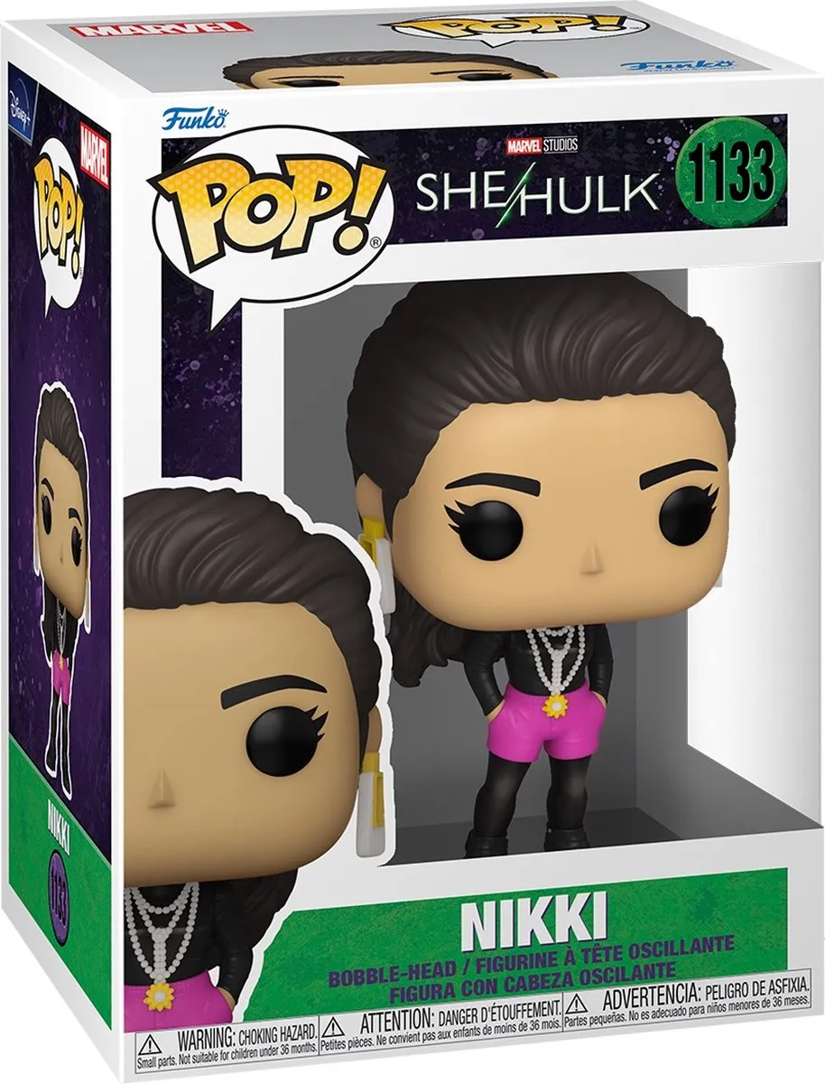 Funko POP! Marvel She-Hulk Nikki Verzamelfiguur 64203 - 9cm