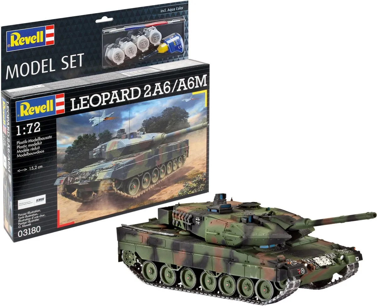 Revell 63180 Leopard 2A6/A6M Modelbouwpakket