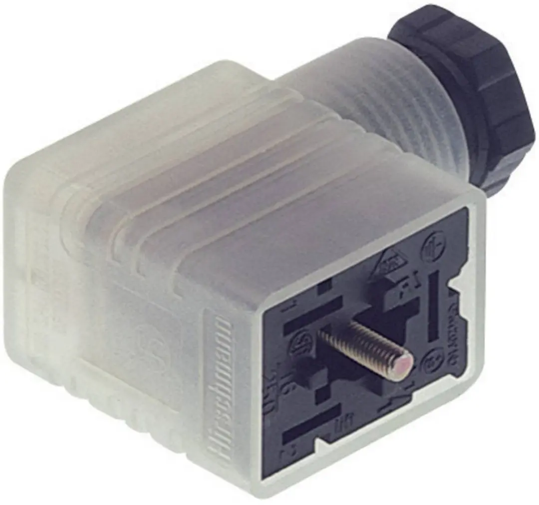 Hirschmann GML 216 NJ LED 24 HH 934 458-002-1 Zwart Aantal polen:2 + PE Inhoud: