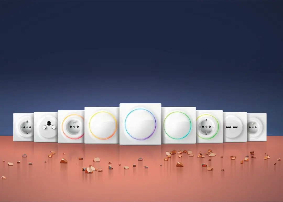 Fibaro Walli Outlet Type F Slimme stekker - Wit - afbeelding 5 van 6