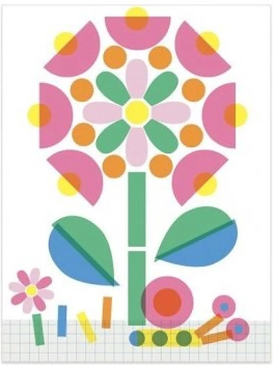 Djeco Dib Dab Schilderpakket - 12 Vellen - Multicolor - afbeelding 5 van 5