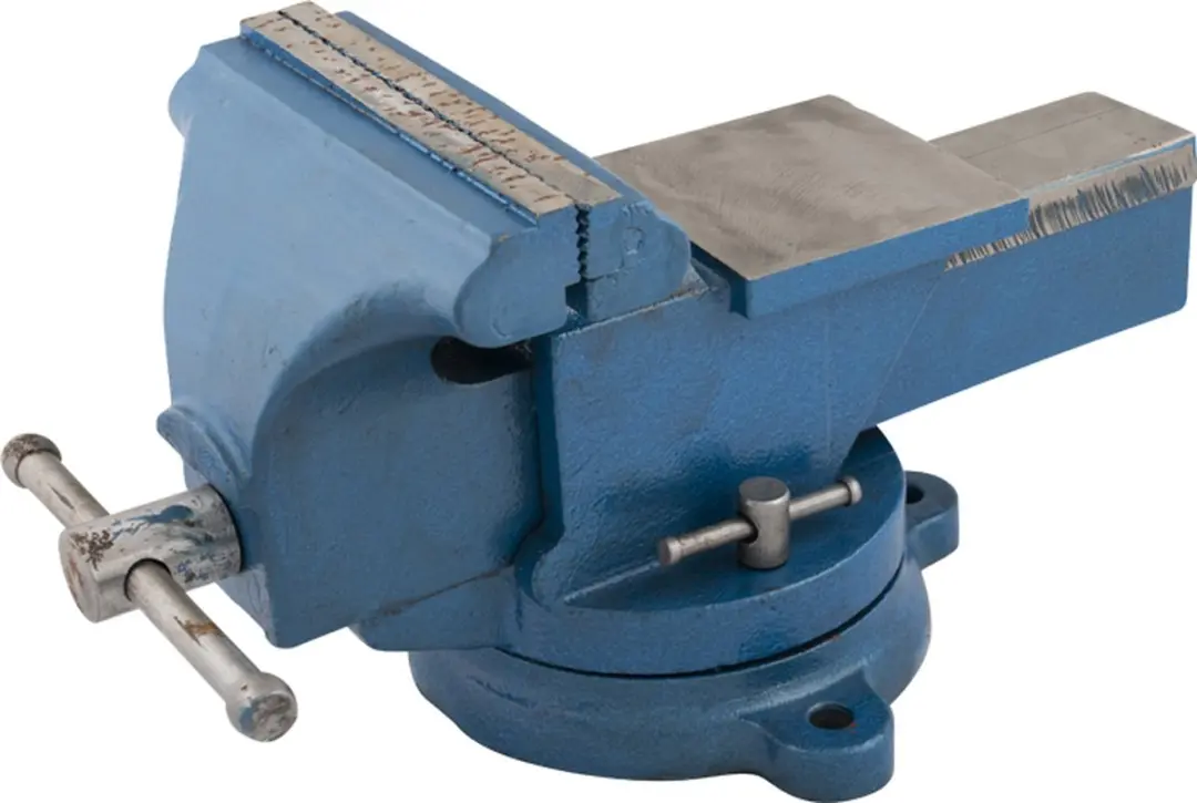 Bankschroef 150 mm draaibaar