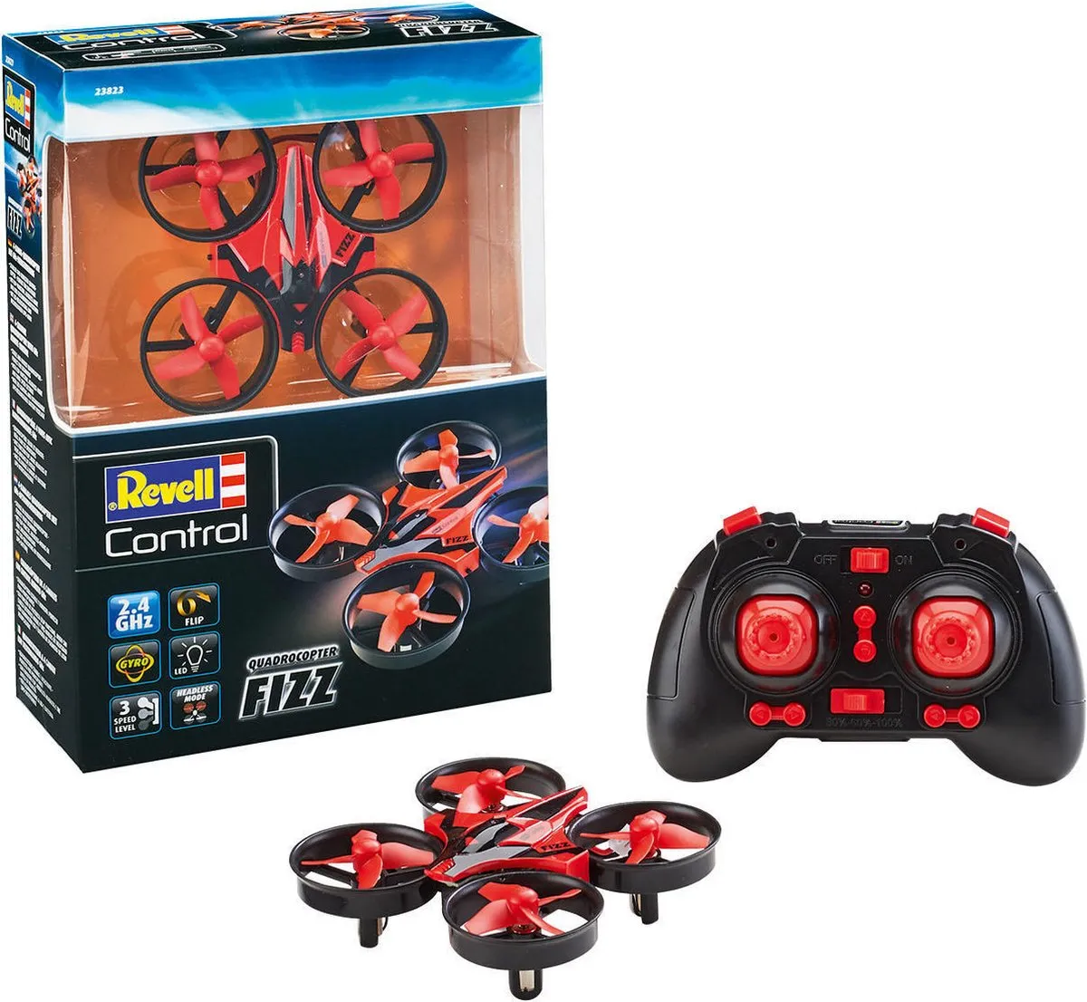 Revell Fizz RC Mini Quadrocopter REV23823 - Multi