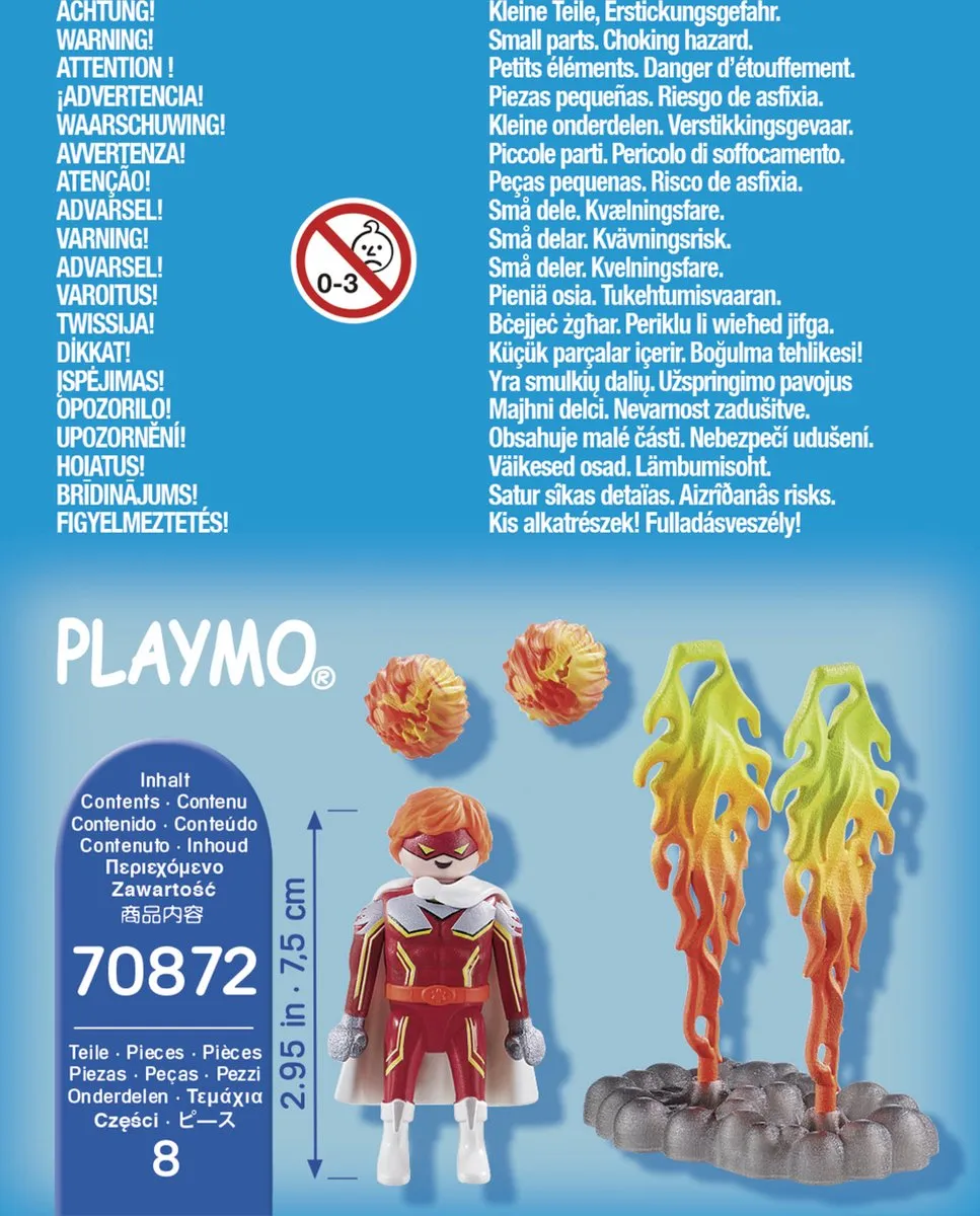 Playmobil Special Plus Superheld 70872 - Multicolor