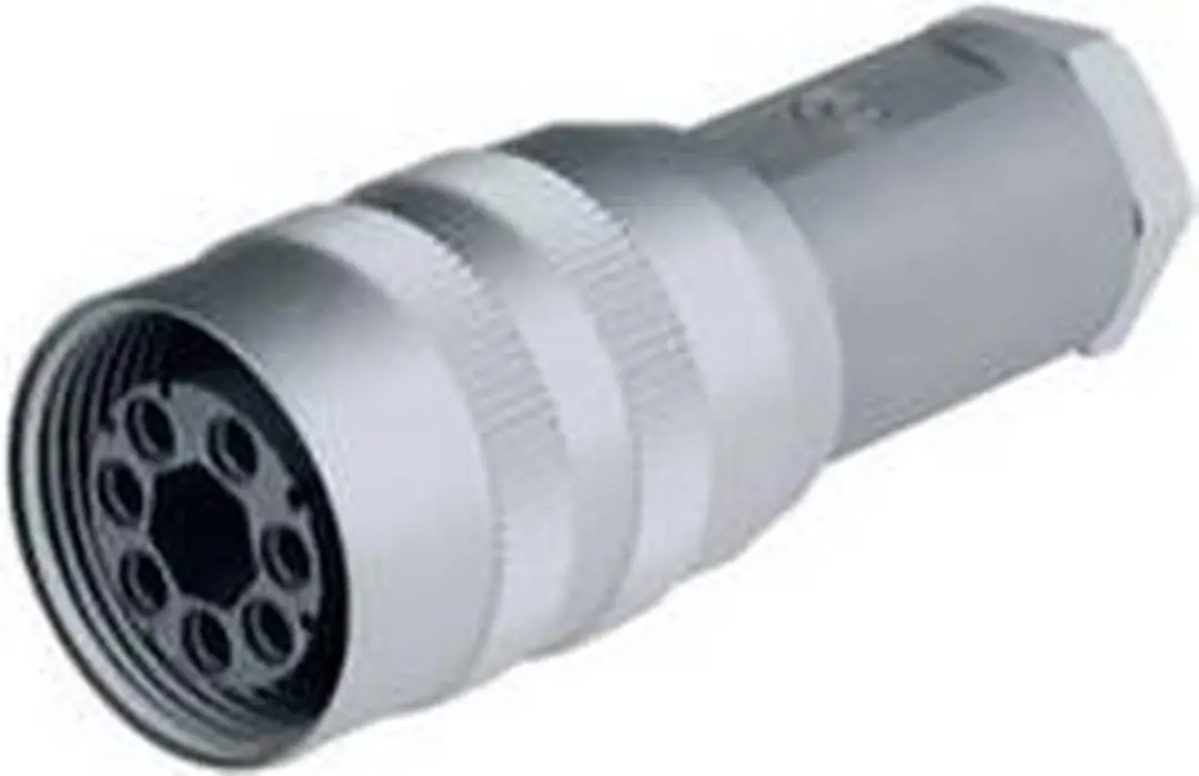 Hirschmann 931 720-001-1 Ronde connector Aansluitclip Totaal aantal polen: 6 + P