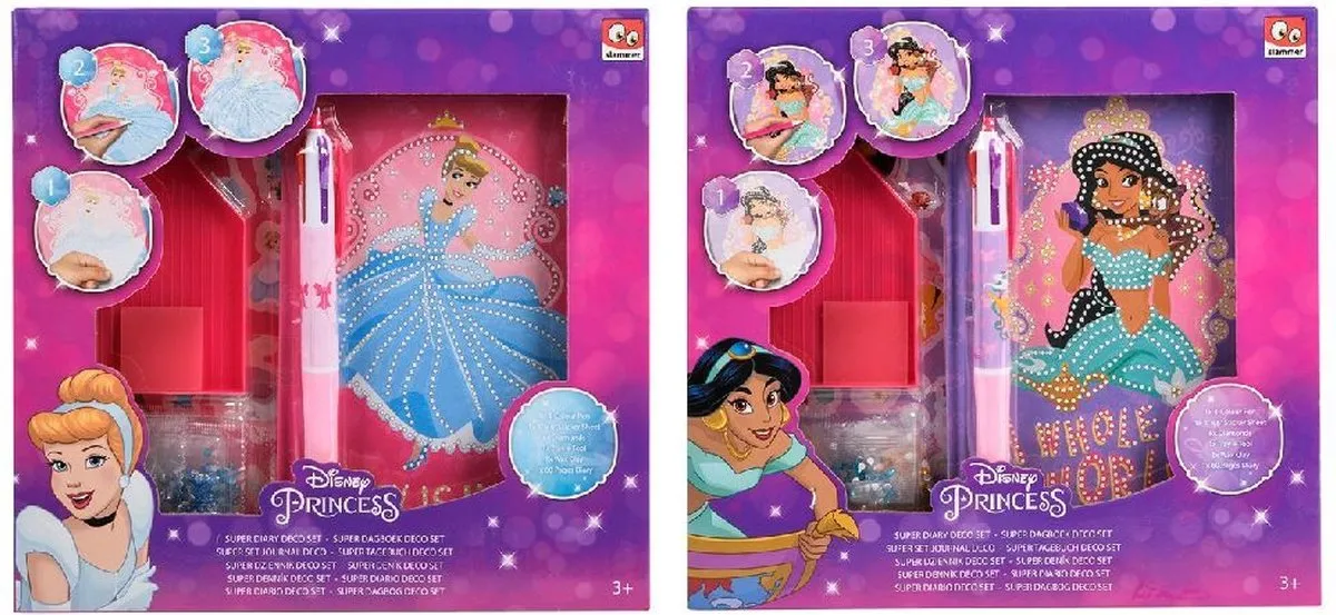 Disney Princess Diamant Painting Dagboek