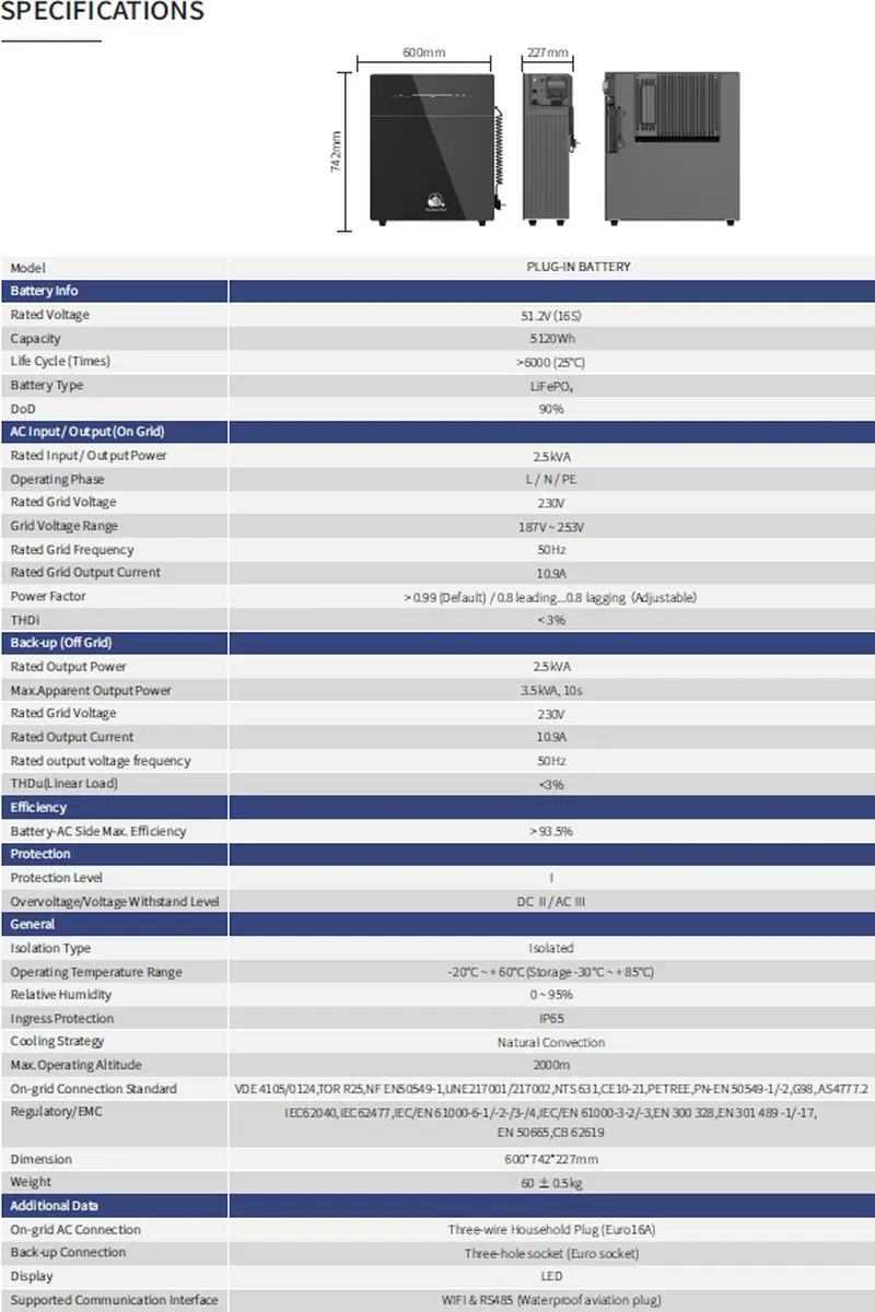 Marstek Venus 5,12kWh Thuisbatterij - Plug and Play