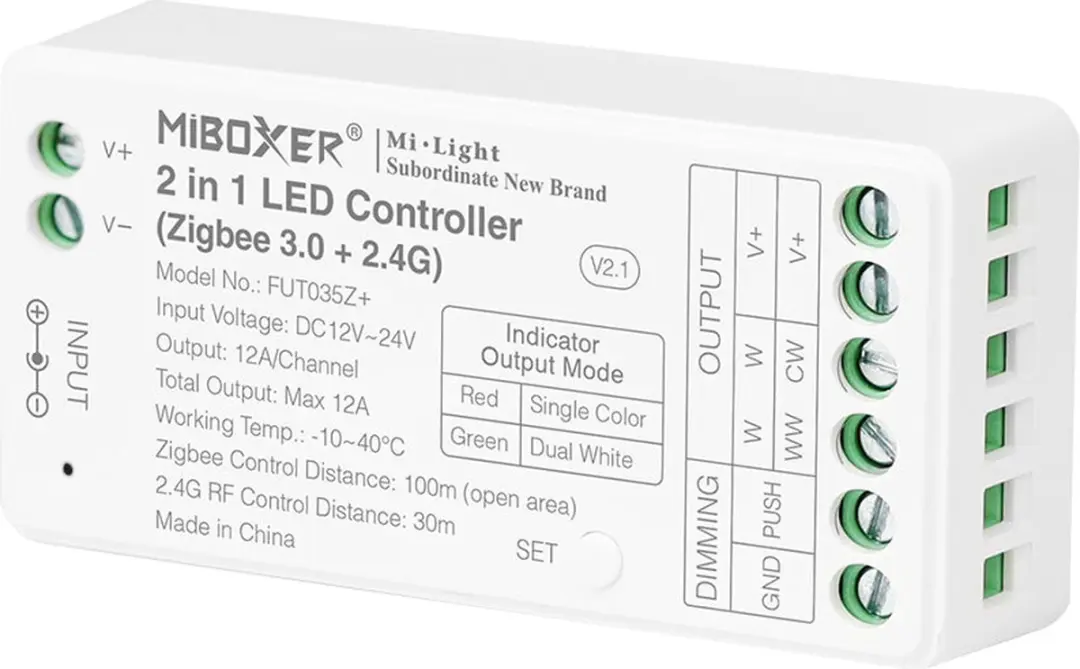 Mi-Light Mi-Boxer FUT035Z+ LED Controller - Zigbee/2.4GHz - 288W - afbeelding 4 van 4