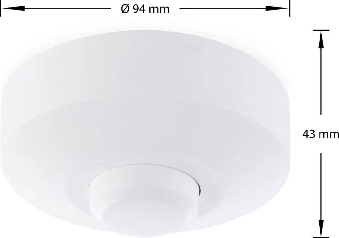 Groenovatie LED HF Bewegingsmelder Opbouw IP20 - Wit