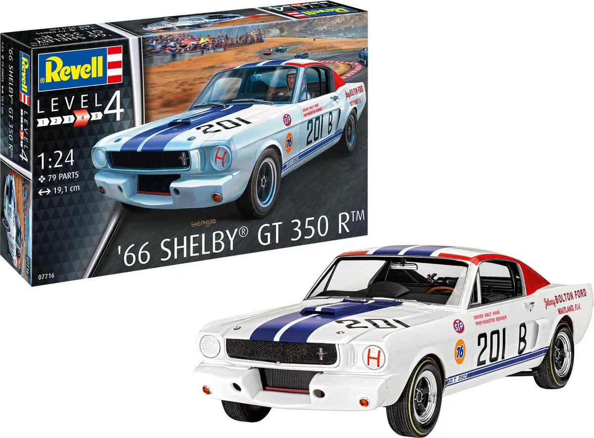 Revell 67716 1:24 Shelby GT 350 R Modelbouwpakket