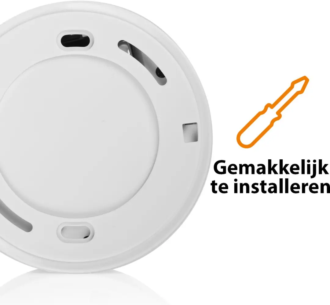Smartwares Rookmelder 10.044.62 - 85 dB - 10 Jaar Sensor - Wit - afbeelding 6 van 6