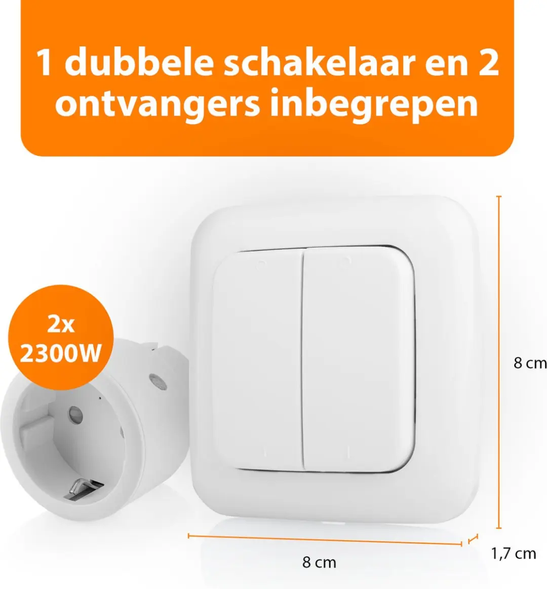 Smartwares SH4-99575 Draadloze Schakelaar - 2300W - 3-delig