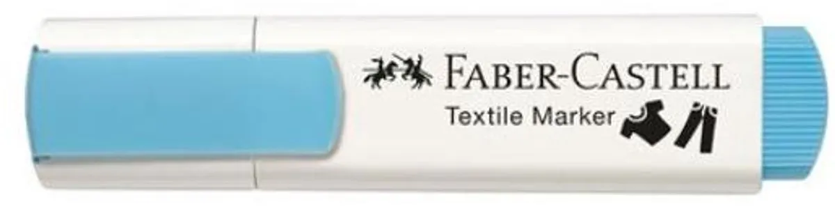 Faber-Castell Textielmarkers FC-159530 - 5 Stuks