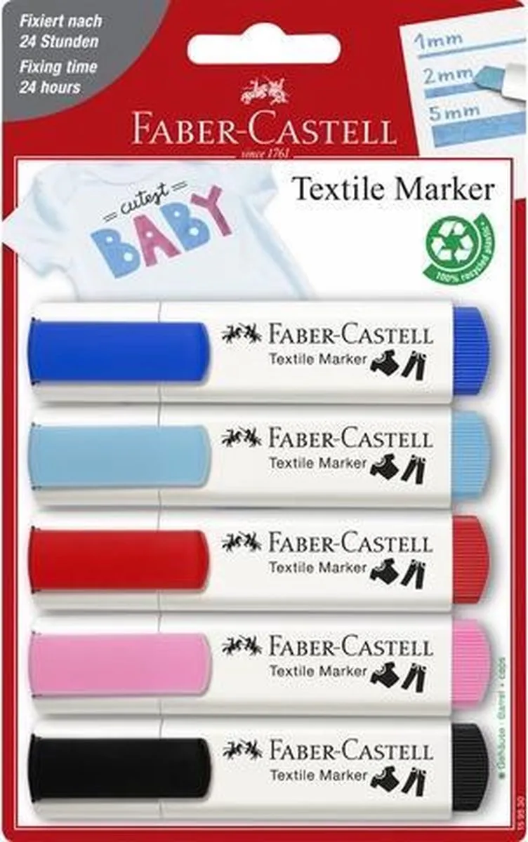 Faber-Castell Textielmarkers FC-159530
