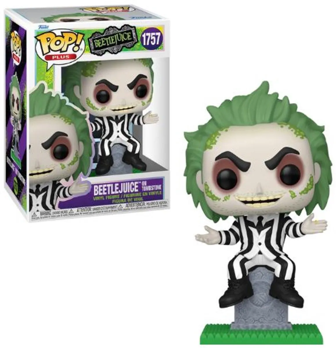 Funko Beetlejuice with Tombstone Pop! 1757 - Meerkleurig