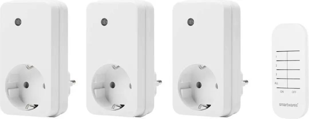 Smartwares SH4-99573 Schakelaar Set - 4-delig - 2300W - afbeelding 6 van 6