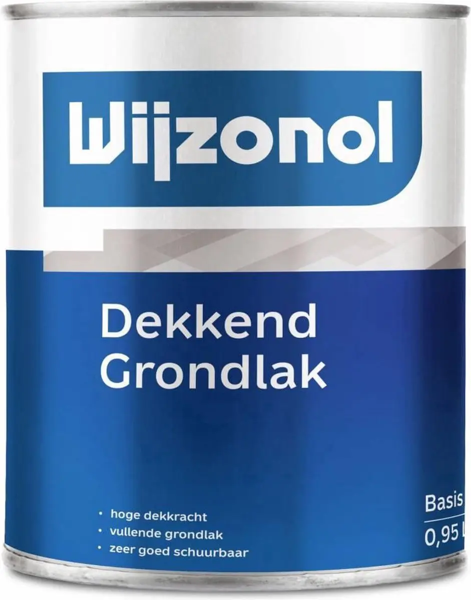 Wijzonol Dekkend Grondlak 1 Liter Op Kleur Gemengd