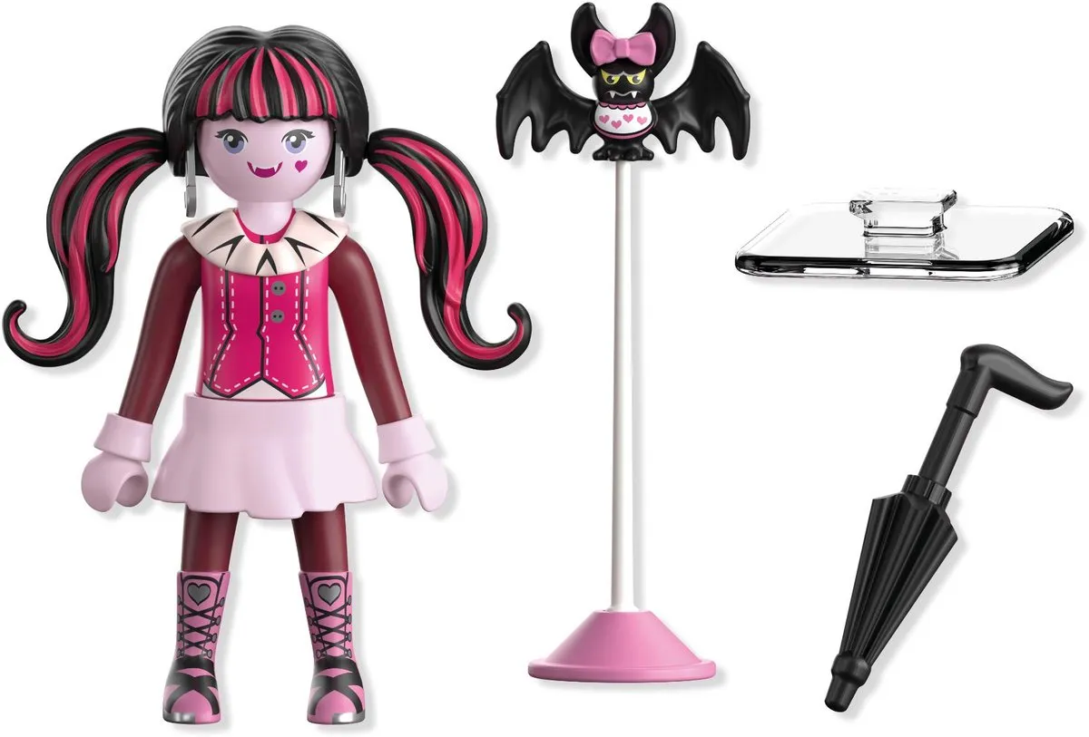 Playmobil Monster High Draculaura Halloween Speelset 71995 - Meerkleurig