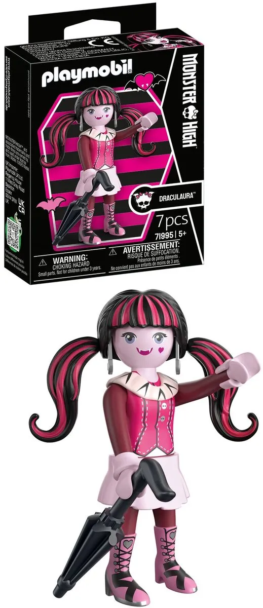 Playmobil Monster High Draculaura Halloween Speelset 71995 - Meerkleurig